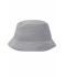 Damen Fisherman Piping Hat Grey/light-rosa 7579