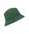 Donna Fisherman Piping Hat Dark-green/beige 7579