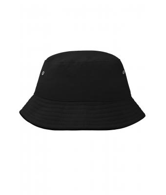 Bambino Fisherman Piping Hat for Kids Black/black 7580