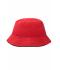 Kinder Fisherman Piping Hat for Kids Red/black 7580