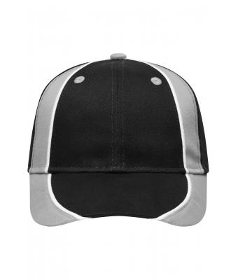 Unisex Club Cap Black/light-grey/white 7654