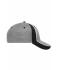 Unisex Club Cap Light-grey/black/white 7654