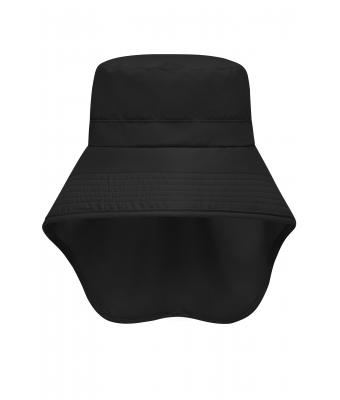 Unisex Function Hat with Neck Guard Black 10453