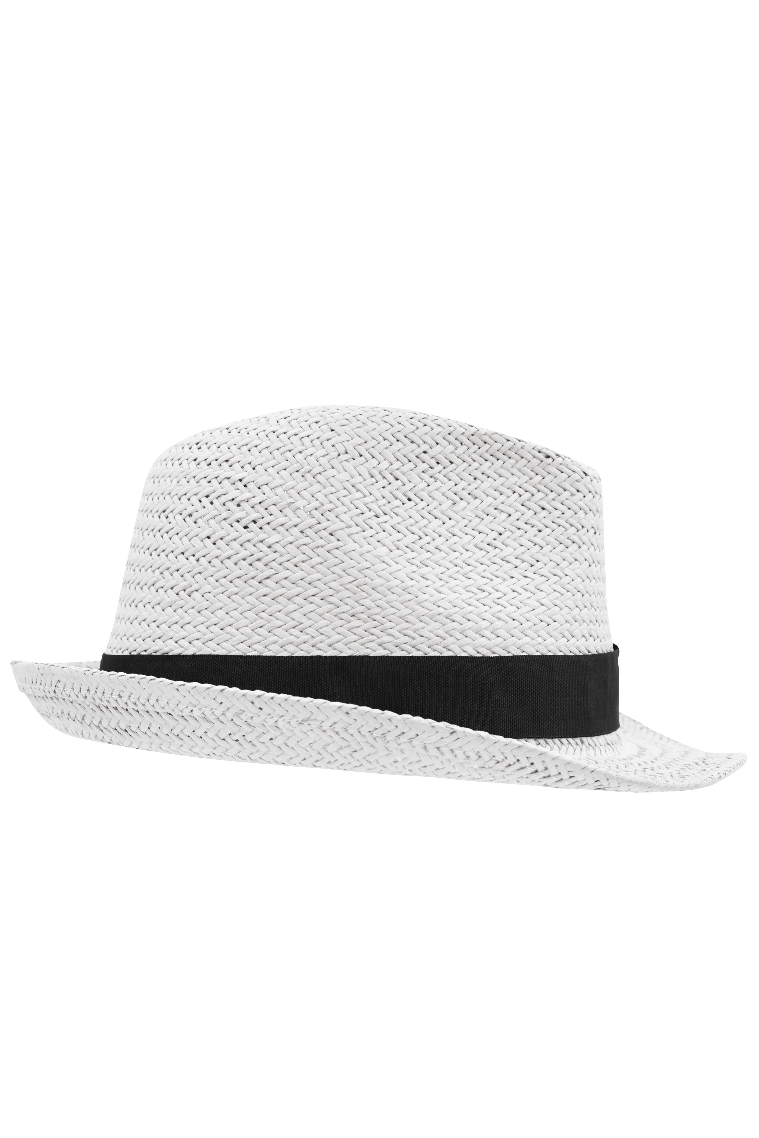 Unisex Urban Hat White/black-Promotextilien.de