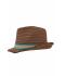 Unisex Trendy Summer Hat Nougat/turquoise 8549