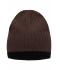 Unisex Knitted Hat Coffee/black 8432