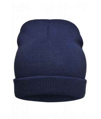 Unisex Knitted Promotion Beanie Navy 8448