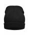 Unisex Knitted Promotion Beanie Black 8448