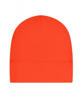 Unisexe Bonnet de course Orange-vif 11538