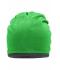 Unisex Fleece Beanie Fern-green/carbon 8635