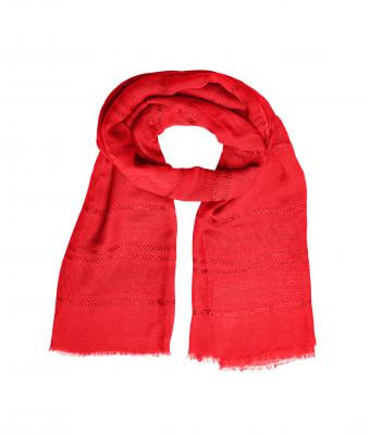 Unisex Structured Summer Scarf Flame 8690