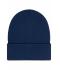 Unisex Beanie with Patch (10cm x 5cm) - Thinsulate Navy 11500