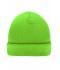 Unisexe Bonnet tricot Vert-vif 7797