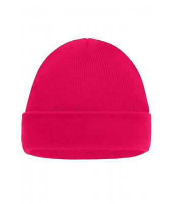 Kinder Knitted Cap for Kids Girl-pink 7798