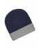Unisex Knitted Cap Navy/grey 7805