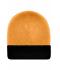 Unisex Knitted Cap Orange/black 7805
