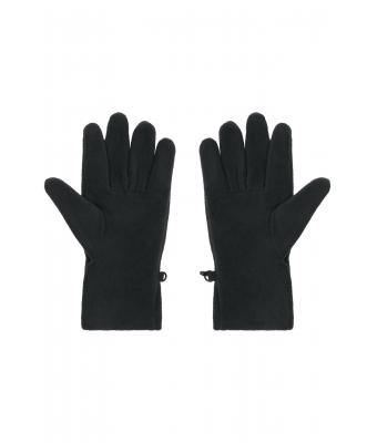 Unisex Microfleece Gloves Black 7815