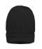 Unisex Warm Knitted Cap Black 7882