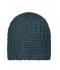 Unisex Casual Outsized Crocheted Cap Carbon 7886