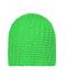 Unisex Casual Outsized Crocheted Cap Lime-green 7886