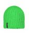 Unisex Casual Outsized Crocheted Cap Lime-green 7886