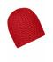 Unisex Casual Outsized Crocheted Cap Red 7886