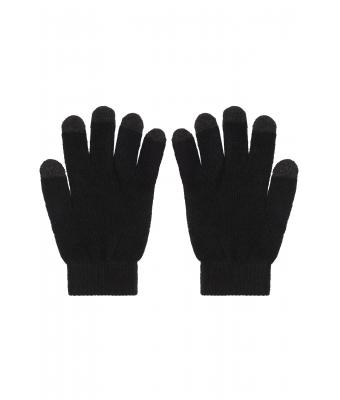 Unisex Touch-Screen Knitted Gloves Black 7998